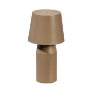 ETH Aron - tafellamp - Ø 14 x 26,9 cm - taupe