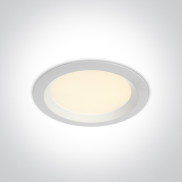 ONE Light UGR19 CCT V Range - inbouwspot - Ø 135 x 48 mm - 13W LED incl. - IP44 - wit