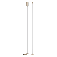 Lucide Linial - magnetisch railsysteem - ophangkabelset voor externe driver - 4,5 x 4,5 x 200 cm - champagne