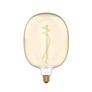 Daylight Italia LED lamp Ellipse - Ø 17 x 26,4 cm - E27 - 8,5W dimbaar - 2200K - amber