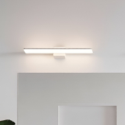 Nordlux Tinia 60 - wandlamp - 60 x 10 x 14 cm - 3 stappen dimbare - 24W LED incl. - IP44 - wit