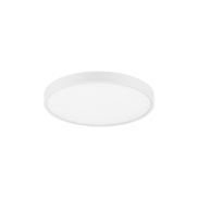 Nova Luce Perfect Profile - plafondlamp op afstandsbediening (incl.) - Ø 60 x 10 cm - 40W dimbare LED incl. - 2700K-6000K - wit