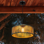 New Garden Calabardina - hanglamp - Ø 30 x 500 cm - IP44 - groen