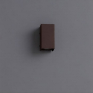 Nova Luce Elio - buiten wandverlichting - 7 x 13 x 6,2 cm -  6W LED incl. - IP65 - corten