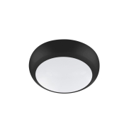 Integral LED Tough-Shell Pro - plafondlamp - Ø 32,5 x 7,5 cm - 16W LED incl. - instelbare lichtkleur - IP66 - zwart