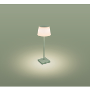 Century Italia Margò - oplaadbare buiten tafellamp - Ø 13 x 38 cm - 4W dimbare LED incl. - IP54 - groen
