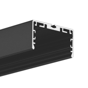 KLUS LIPOD-50 - LED profiel - 5 x 2,6 cm - zwart