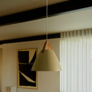 Design For The People Strap 36 - hanglamp - Ø 36 x 337 cm - zand