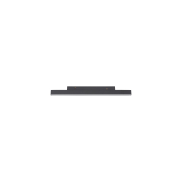 Nova Luce Ultra Slim - rail armatuur - 30 x 3,4 cm - 15W LED incl. - witte lichtkleur - zwart