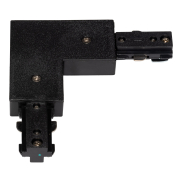 Projectlight - 1-fase railsysteem - L- connector - 10,8 x 10,8 x 1,8 cm - zwart