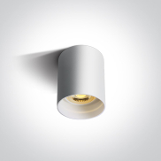 ONE Light GU10 Dark Light - opbouwspot 1L - Ø 6,8 x 9,5 cm -  wit