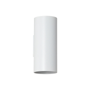 Searchlight Round - wandlamp - Ø 6,5 x 15,4 cm - wit