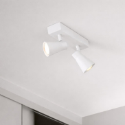 Nova Luce Dublin - opbouwspot 2L - 24,5 x 5,5 x 15 cm - zandwit