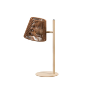 ETH Daan - tafellamp - Ø 18 x 45 cm - zand