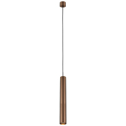 VK Lighting Edelle - hanglamp - Ø 5,6 x 203 cm - brons