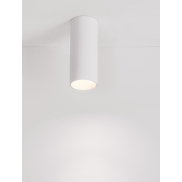 Nova Luce Mor - opbouwspot - Ø 4 x 10 cm - wit