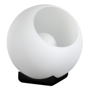 ETH Orb Opal - tafellamp - Ø 35 x 41 cm - zwart en wit