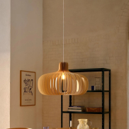 Nordlux Hazo 65 - hanglamp - Ø 65,5 x 243 cm - natuur