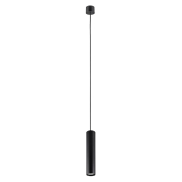 VK Lighting Edelle - hanglamp - Ø 5,6 x 183 cm - zwart