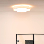 Lucide Lex - plafondverlichting - Ø 33 x 10 cm - wit