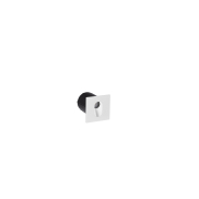 Nova Luce Cael - inbouw wandverlichting - 7 x 7 x 7,5 cm - 3W LED incl. - IP65 - zandwit