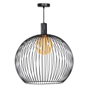 ETH Wire - hanglamp - Ø 70 x 181 cm - zwart
