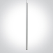 ONE Light Pendant Tubes - hanglamp - Ø 2,6 x 120 cm - 6W LED incl. - wit