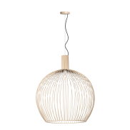 ETH Wire Sand - hanglamp - Ø 60 x 178 cm - zand