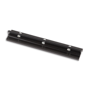 Maxlight - lange railbeugel voor het verbinden en ophangen van rails - 18 cm - zwart