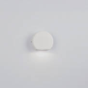 Nova Luce Sango - buiten wandverlichting - 10 x 8,5 x 3,5 cm - 4W LED incl. - IP54 - zandwit