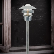 Nordlux Vejers - tuinpaal - Ø 22 x 92 cm - IP54 - gegalvaniseerd staal