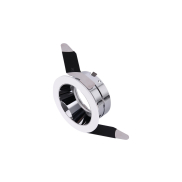 Integral LED AccentPlus Mini - inbouwspot - Ø 68 mm, Ø 60 mm inbouwmaat  - chroom zilver