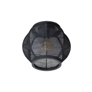 ETH Fabric - plafondlamp - Ø 33 x 28,5 cm - zwart