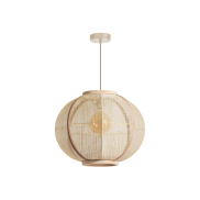 ETH Fabric - hanglamp - Ø 48 x 300 cm - zand