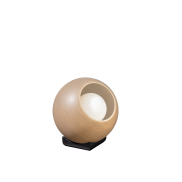 ETH Orb Saturn - tafellamp - Ø 20 x 21 cm - zwart en taupe