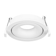 Nova Luce Enzo - inbouwspot - Ø 110 mm, Ø 105 mm inbouwmaat - wit