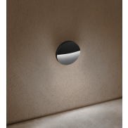 Century Italia Paseo - buiten wandverlichting - Ø 11 x 2,5 cm - 4W - IP54 - zwart