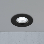 Nordlux Smart Don - inbouwspot - slimme verlichting - Ø 85 mm, Ø 72 mm inbouwmaat - 4,7W LED incl. - IP65 - zwart