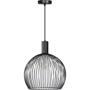 ETH Wire - hanglamp - Ø 40 x 165 cm - zwart