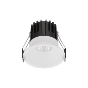 Nova Luce Luela - inbouwspot - Ø 85 mm - inbouwmaat 75 mm - 13W LED incl. - wit - 2700K