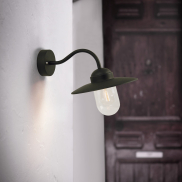Nordlux Luxembourg - buiten wandverlichting - 26 x 27 cm - IP54 - zwart