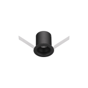 Nova Luce Uho - inbouwspot - Ø 45 mm - inbouwmaat 38 mm - 3W LED incl. - zwart
