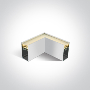 ONE Light LED Linear Accessories - hoek voor 38150A en 38151A - 14W LED incl. - wit - instelbare lichtkleur