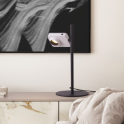 Nova Luce Kedros - tafellamp - 22 x 46 x 27 cm - 9W dimbare LED incl. - wit
