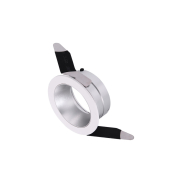 Integral LED AccentPlus Mini - inbouwspot - Ø 68 mm, Ø 60 mm inbouwmaat - mat zilver