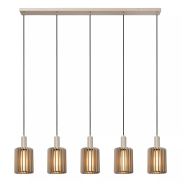 Lucide Lambres - hanglamp - 164 x 15 x 164 cm - taupe
