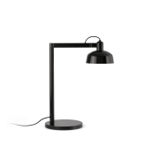 Faro Tatawin - tafellamp - 25 x 45,4 x 57,5 cm - satijnzwart en glanszwart