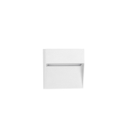 Nova Luce Nectar - buiten wandverlichting - 11 x 3 x 11 cm - 3W LED incl. - IP65 - zandwit