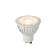 Lucide LED-spot - Ø 5 x 5,3 cm - GU10 - 5W - 3 StepDim - 2700K tot 2200K - wit