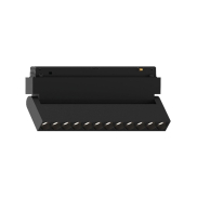 VK Lighting Eiva - magnetisch railsysteem - kantelbare railbalk - 21,9 x 2,15 x 9,9 cm - 12W LED incl. - DALI dimbaar - zwart